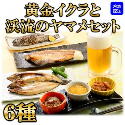 ふるさと納税 三股町 [テレビで紹介されました!][先行受付]黄金イクラと渓流のヤマメ逸品セット[B-0204]