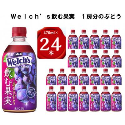 ふるさと納税 館林市 『Welch's』飲む果実　1房分のぶどうPET470ml　24本 | 