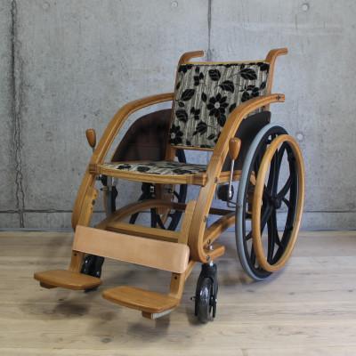 ふるさと納税 日出町 竹製車椅子(Ai-CB ブラウン)