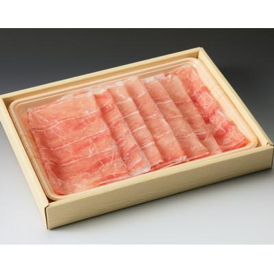 ふるさと納税 さくら市 栃木県産枝肉熟成ヤシオポークモモしゃぶしゃぶ用400g