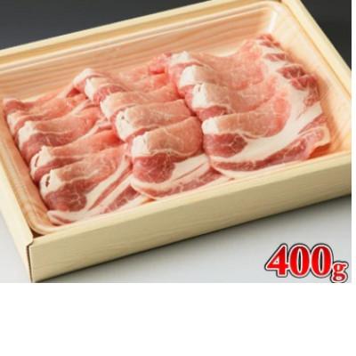 ふるさと納税 さくら市 栃木県産枝肉熟成ヤシオポークロース焼肉用400g