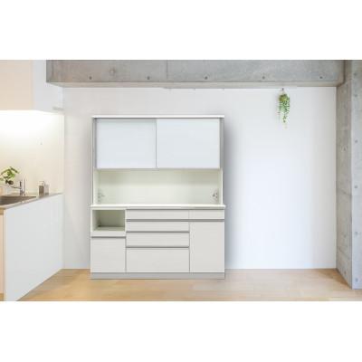 ふるさと納税 大川市 シュシュ 幅170cm カラー・高さが選べるハイタイプキッチンボード ホワイト/ナチュラル/ブラウン