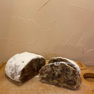 ふるさと納税 石狩市 ドライフルーツとナッツと柚子ピールがぎっしり!シュトレン