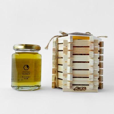 ふるさと納税 岡山市 おかやまハニー(180g×1個)木枠入り