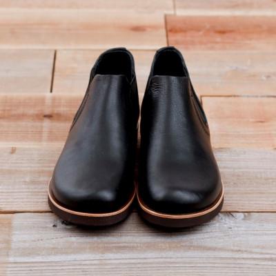 ふるさと納税 大和郡山市 KOTOKA KTO-5012 ブラック 一枚革サイドゴア 
