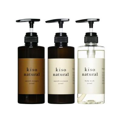 ふるさと納税 木曽町 木曽駒ケ岳の天然水を使ったヘアケアセット(シャンプー&amp;トリートメント+ボディウォッシュ)