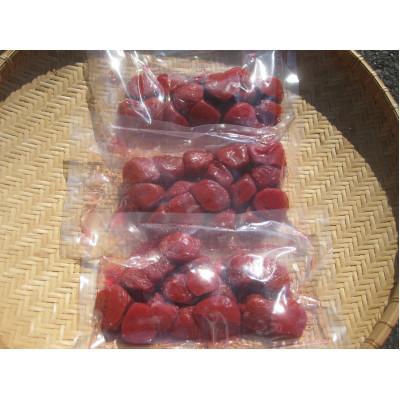 ふるさと納税 若狭町 若狭のすっぱい梅干し 訳あり品 (300gを3袋、合計900g) 紅映梅 シソ漬け