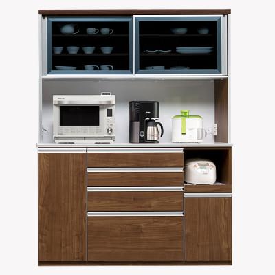 ふるさと納税 大川市 ルピナス 幅約150cm おしゃれなキッチンボード ホワイト・ブラウン・ナチュラルの3色対応