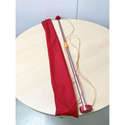 ふるさと納税 伊勢崎市 片手なわとびハッピージャンプ 赤色255センチ