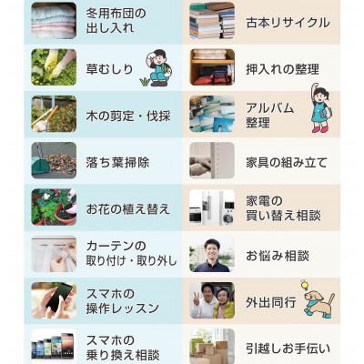 ふるさと納税 常陸太田市 まごころサポート4時間分チケット (20分サポート券×12枚)