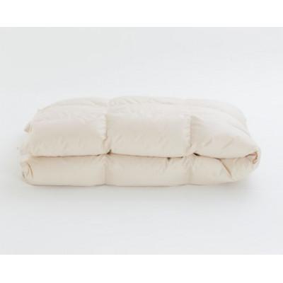 ふるさと納税 愛荘町 IWATA unbleached 羽ぶとん(ミディアム)・クィーンサイズ