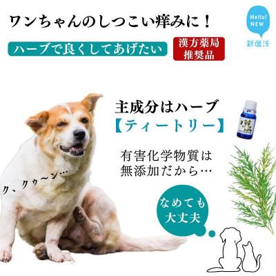 ふるさと納税 新居浜市 週1回のハーブ温浴[あらいはま犬用]漢方薬局推奨品