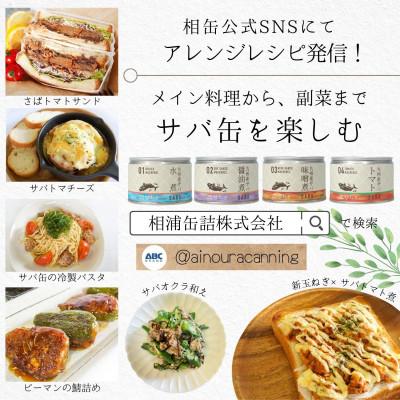 ふるさと納税 松浦市 缶詰工場直送　伝統のさば缶「旬ほとぎ」4種類の味わい12缶 |  | 03