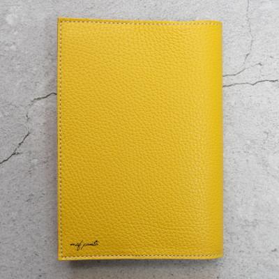 ふるさと納税 大川市 mafpinto ADRIALINEブックカバー文庫サイズライトイエロー