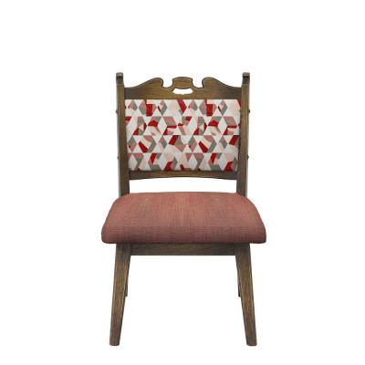 ふるさと納税 神戸市 創業150年老舗洋家具屋の小椅子ポロチェア[Pink tile/High type]