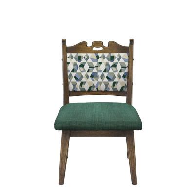 ふるさと納税 神戸市 創業150年老舗洋家具屋の小椅子ポロチェア[Green tile/Low type]