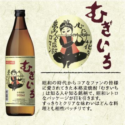 ふるさと納税 日置市 本格麦焼酎むぎいち(900ml×6本・計5400ml) |  | 03