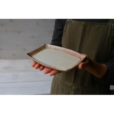 ふるさと納税 甲賀市 信楽焼 ケーキ皿(横彫) 2枚セット |  | 03