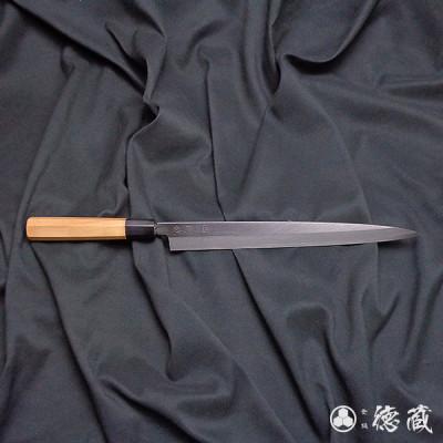 ふるさと納税 高知市 土佐打ち刃物 柳刃包丁 300mm | 片刃 上白鋼 イチイ八角柄 徳蔵オリジナル[AC086]