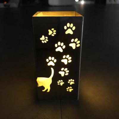 ふるさと納税 足利市 キャンドルスタンド(ネコ柄) : Yahoo!ふるさと