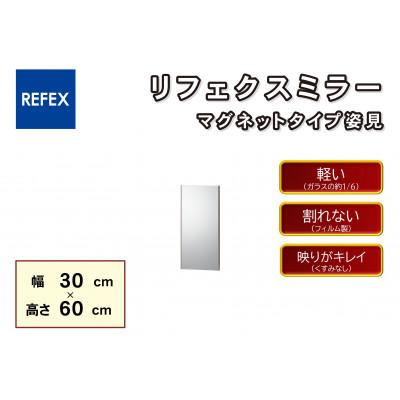 ふるさと納税 寝屋川市 リフェクスミラーマグネットタイプ姿見RMM-1-SG(幅30cm×高さ60cm×厚み2cm)