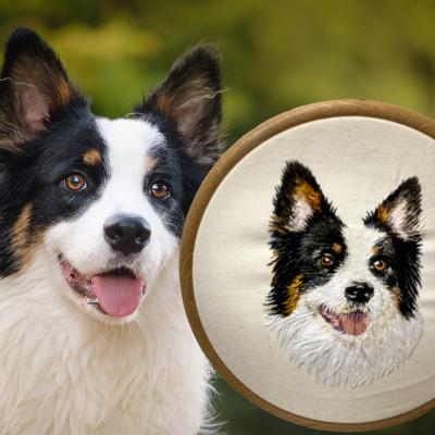 ふるさと納税 箕輪町 [オーダーメイド]リアル刺繍(小)