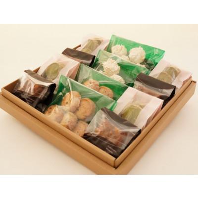 ふるさと納税 袋井市 焼菓子(クッキー、メレンゲ、抹茶サブレ、チョコレートブラウニー)詰め合わせ