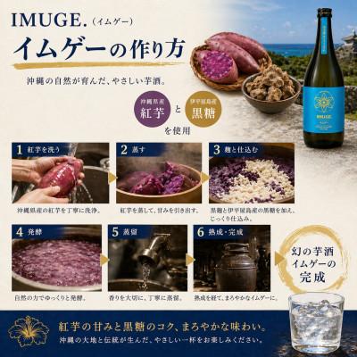 ふるさと納税 今帰仁村 【今帰仁酒造・琉球泡盛】幻の芋酒イムゲー25度 720ml×2本セット |  | 02