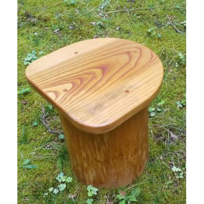 ふるさと納税 大津市 ケヤキ天板 丸太椅子 6.5kg 1個