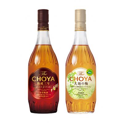 ふるさと納税 羽曳野市 The CHOYA 3年&amp;大地の梅セット(チョーヤ梅酒)