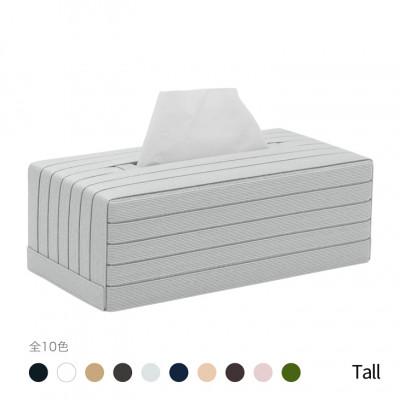 ふるさと納税 奥州市 心地よい暮らしをつくる ティッシュケース Tall ライトグレー バンドシー [AR099]