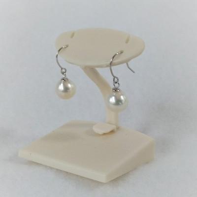 ふるさと納税 鳥羽市 伊勢志摩あこや本真珠ピアス・ドロップK14WG 20-63