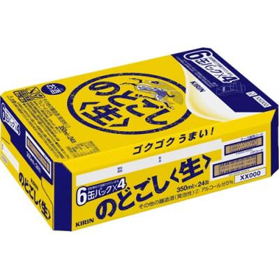 ふるさと納税 神戸市 キリンビール神戸工場製造　キリン のどごし〈生〉350ml6缶パック(4入)×2ケース(計48本) |  | 01