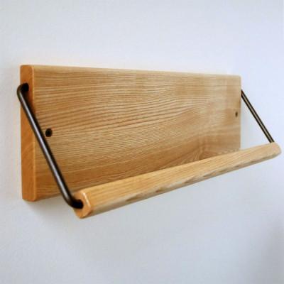 ふるさと納税 日進市 Sneaker wall SW-450TM タモ無垢材 (壁掛けシューズラック)