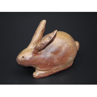 ふるさと納税 備前市 備前焼うさぎ香炉(登り窯) 1点 17×H10cm : Yahoo