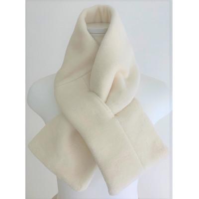 ふるさと納税 豊中市 [ナチュラル色]オーガニックコットンふんわりティペット