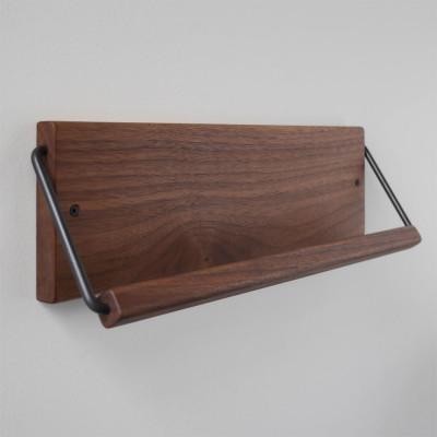 ふるさと納税 日進市 Sneaker wall SW-450WN ウォルナット無垢材 (壁掛シューズラック)