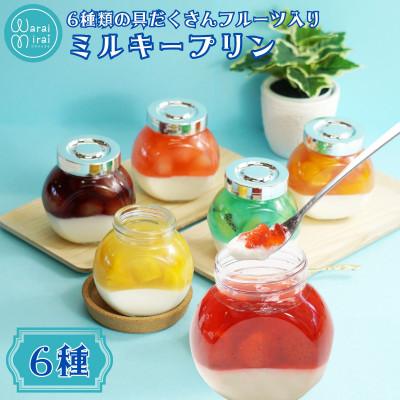 ふるさと納税 飯田市 ミルキープリン6個入