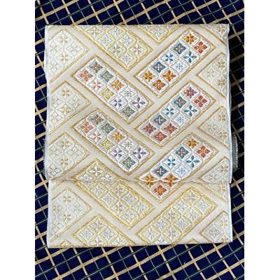 ふるさと納税 南大隅町 七宝桧垣文(薄黄色)絹芯入り本仕立て