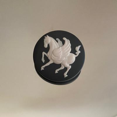 ふるさと納税 瀬戸市 ペガサス ブローチ&lt;ペンダントトップ&gt;