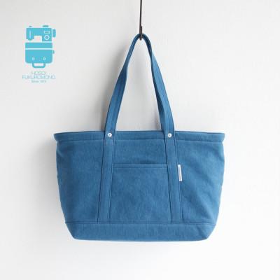 ふるさと納税 高島市 CANVAS TOTE FM / RAIN BLUE