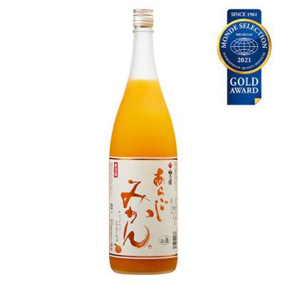 ふるさと納税 葛城市 (到着後冷蔵保管)梅乃宿 あらごしみかん 1800mL