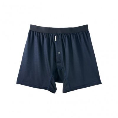 ふるさと納税 足利市 メンズ下着 ニットトランクス (L・ネイビー) ZIVANE 締め付け感のない/ジバン | 