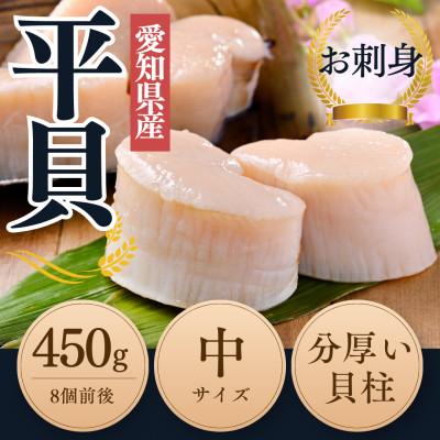 ふるさと納税 南知多町 [2025年 先行受付] 純国産 天然 平貝 中サイズ むき身 セット 約450g 岬だより