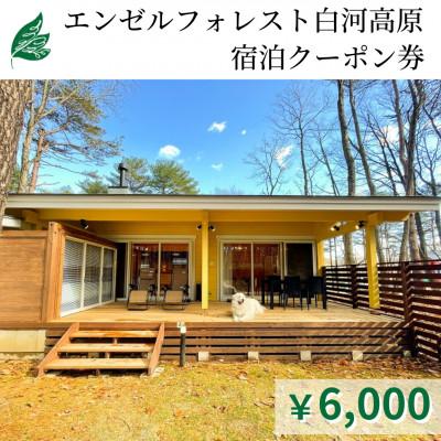 ふるさと納税 天栄村 エンゼルフォレスト白河高原で使える宿泊クーポン券(6,000円分)