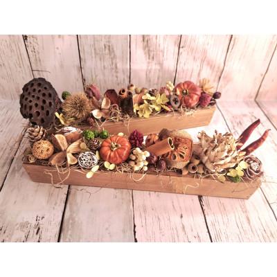 ふるさと納税 幸手市 ドライフラワーのボックスアレンジ