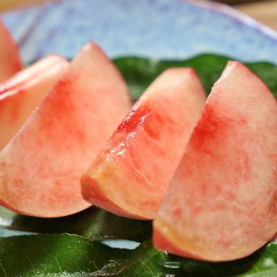ふるさと納税 南アルプス市 山梨県南アルプス市産 高糖度 旬の採れたて桃 約2kg【5〜8玉】の画像