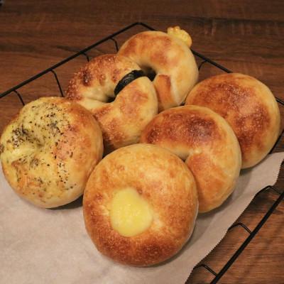 ふるさと納税 長野市 ミーヤベーグルのチーズ系6個セット