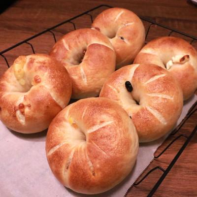 ふるさと納税 長野市 ミーヤベーグルのクリームチーズ系6個セット