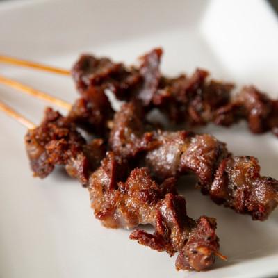 ふるさと納税 日高村 四万十鶏 ずり 串刺し 砂肝の唐揚げ 20本 からあげ